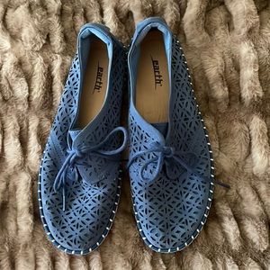 Perforated Suede Sneakers